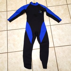 Deep See Full Neoprene Wetsuit  Kids Medium